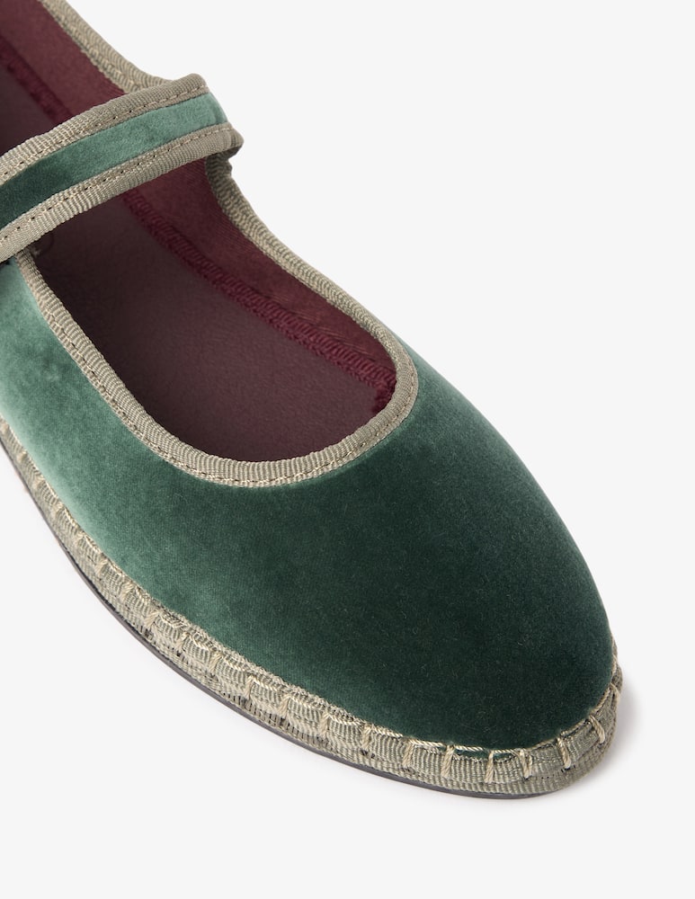 rinascente Flabelus Ballerine Mary Jane in velluto Jay