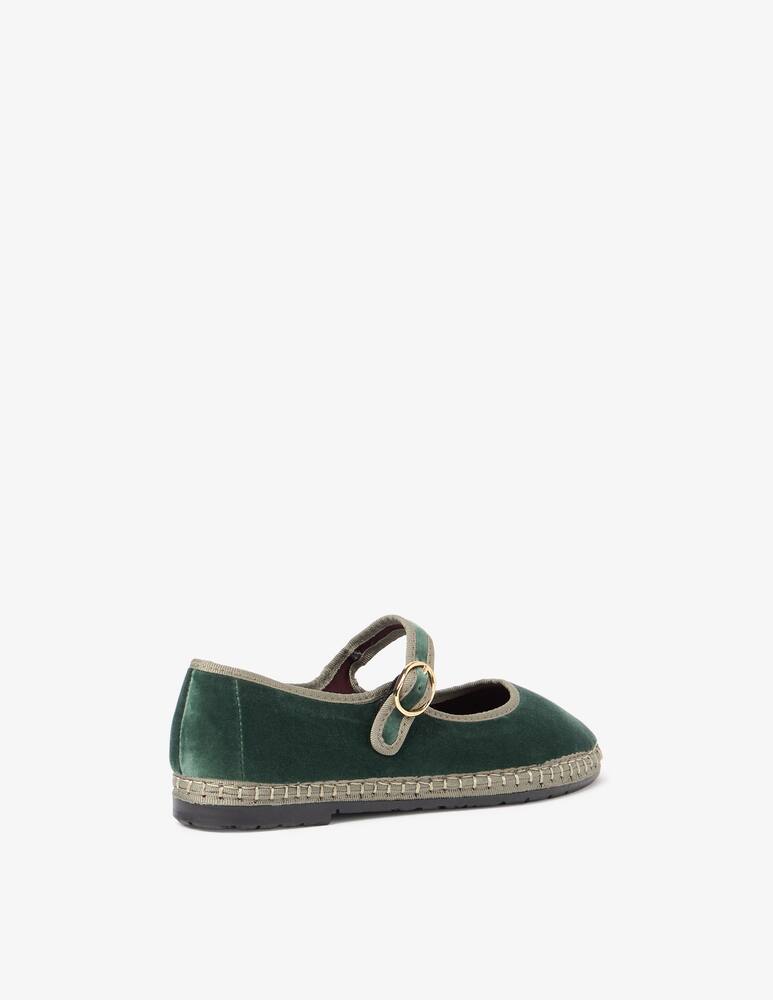 rinascente Flabelus Ballerine Mary Jane in velluto Jay