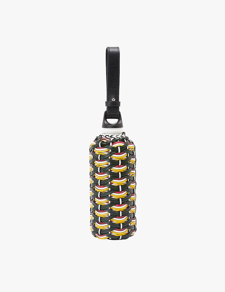 rinascente LOEWE Braided bottle in aluminium and calfskin