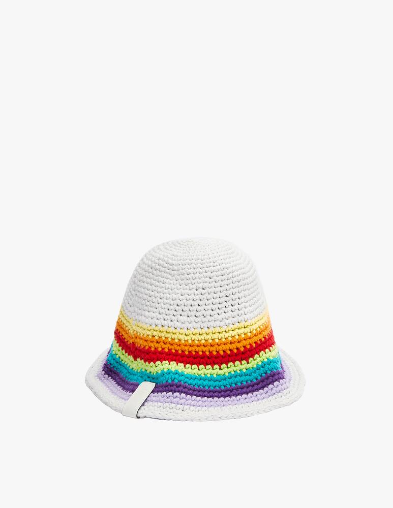 rinascente LOEWE Crochet hat in cotton and calfskin