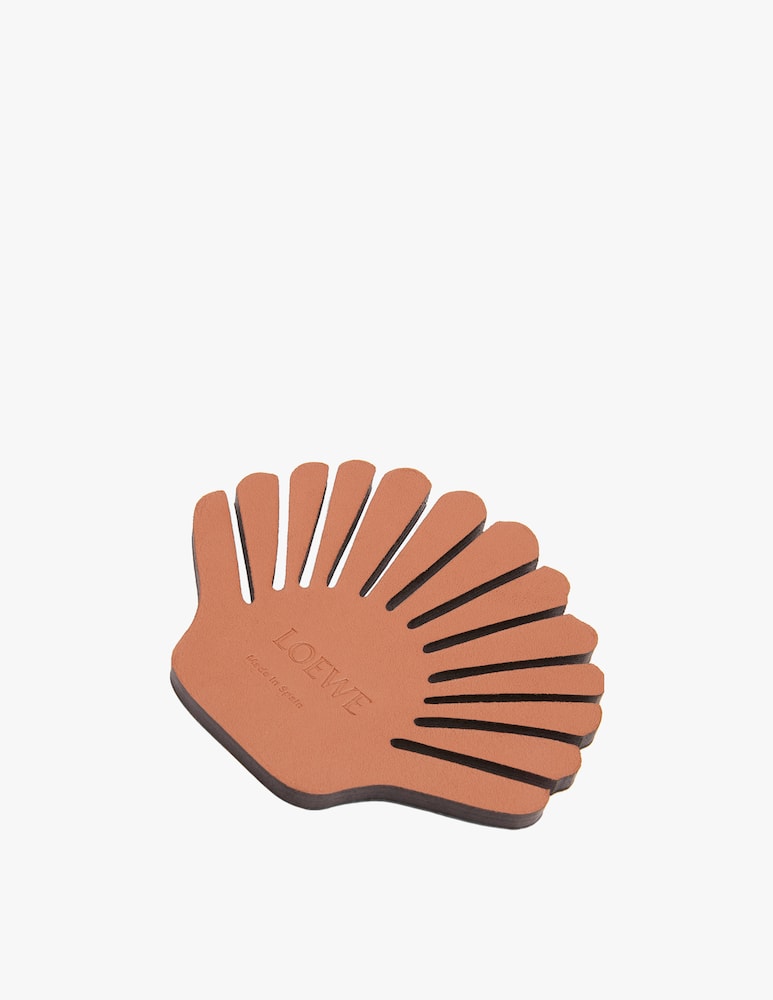 rinascente LOEWE Shell coaster set - brown