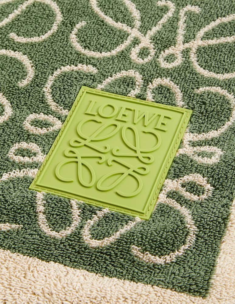 rinascente LOEWE Telo da mare in cotone Anagram