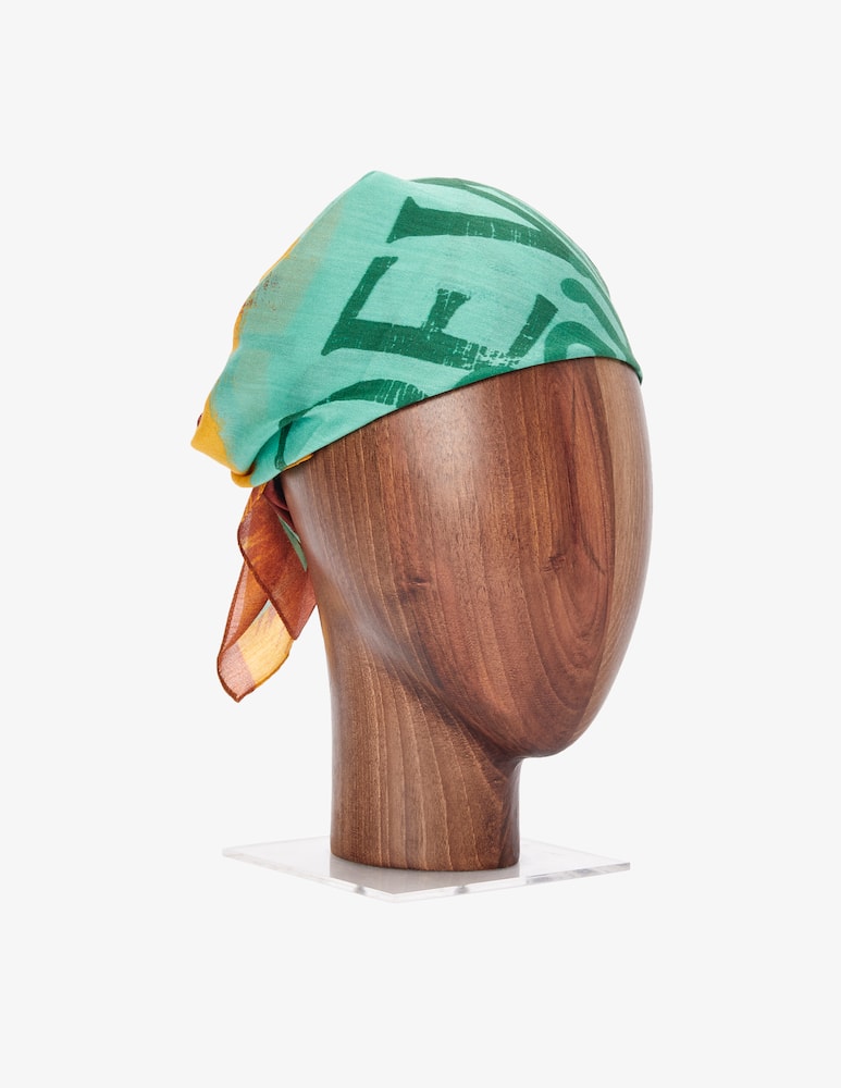 rinascente LOEWE Palm bandana in cotton and silk