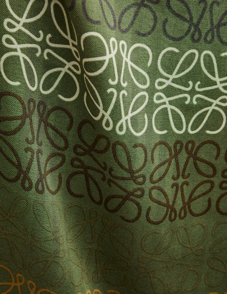 rinascente LOEWE Sciarpa Anagram In Lines 45x200