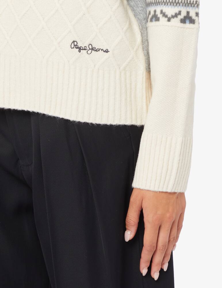 rinascente Pepe Jeans Maglione Erika Jacquard