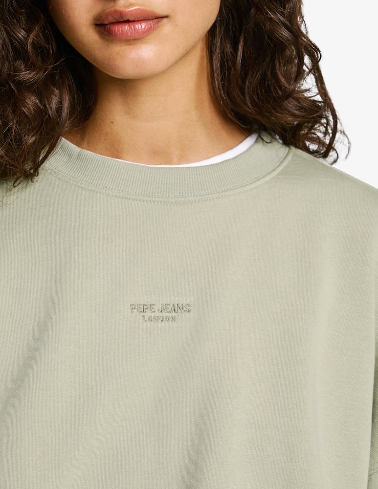 Pepe Jeans Felpa girocollo Evelyn - immagine 4 Pepe Jeans Felpa girocollo Evelyn - immagine 4