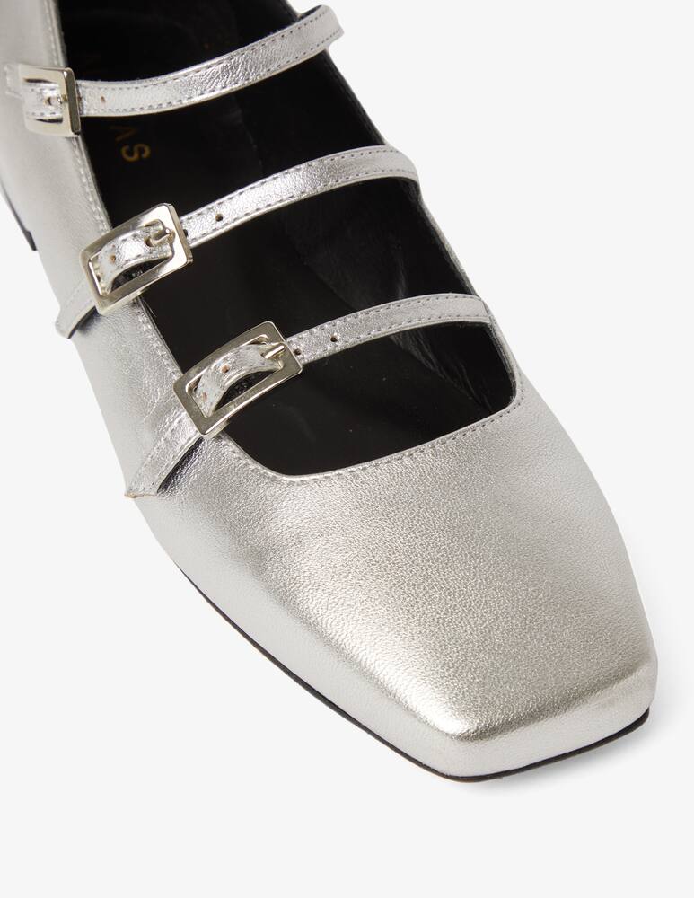 rinascente Alohas Luke buckle ballet flats