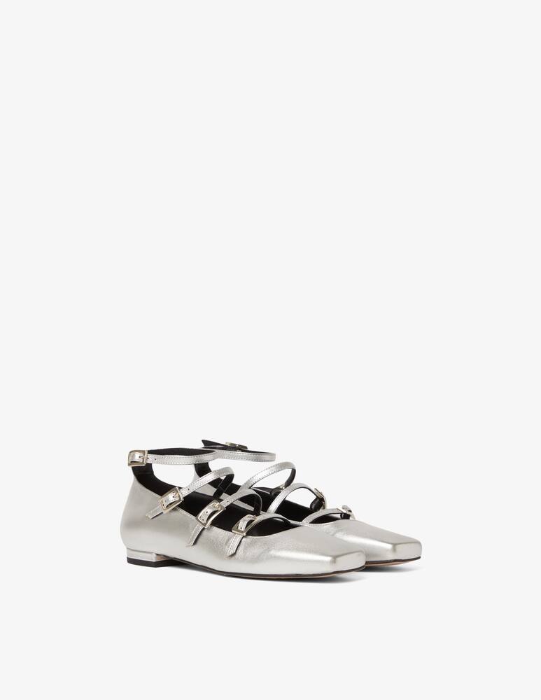 rinascente Alohas Luke buckle ballet flats