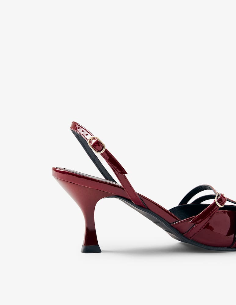 Alohas Joelle patent slingback heels - picture 3