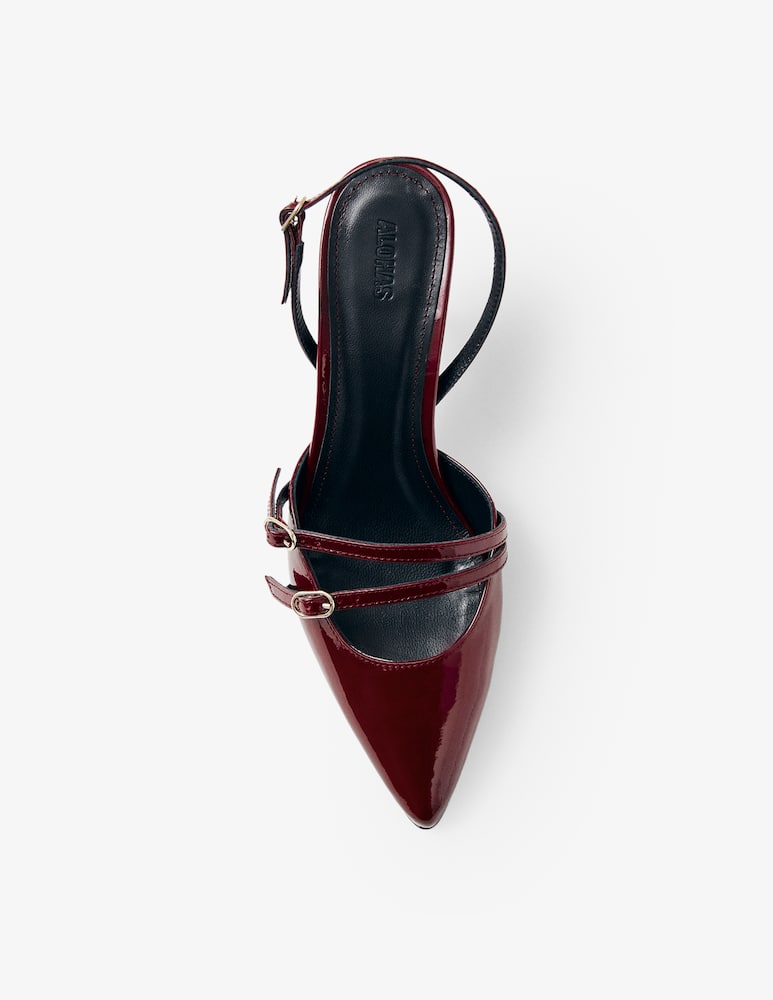 Alohas Joelle patent slingback heels - picture 5