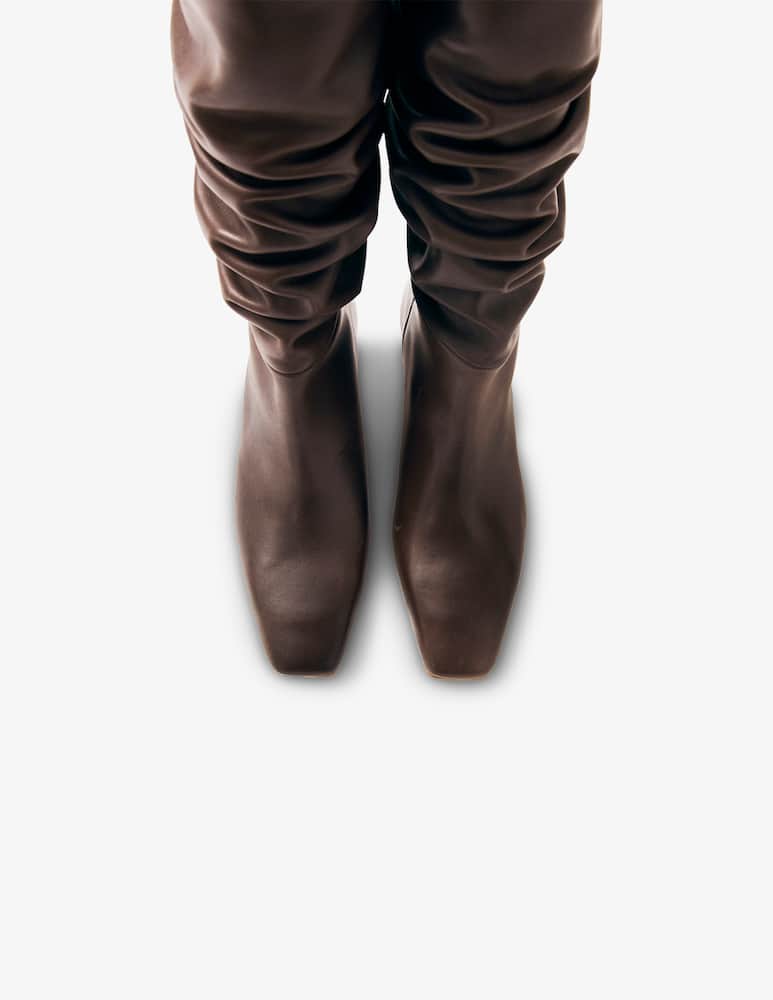 rinascente Alohas Slouchy kitten heel boots