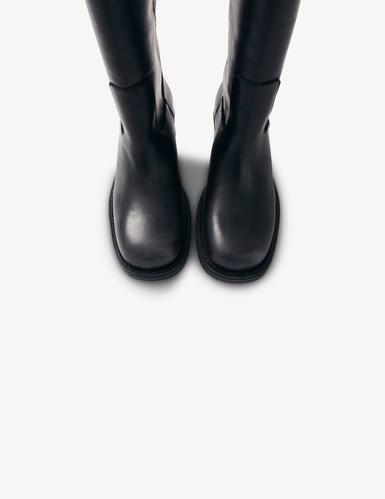 rinascente Alohas Stivaletti tacco basso Sajan logo