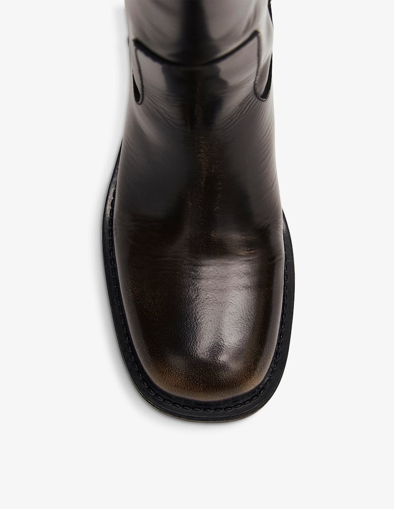 rinascente Alohas Vintage leather boots