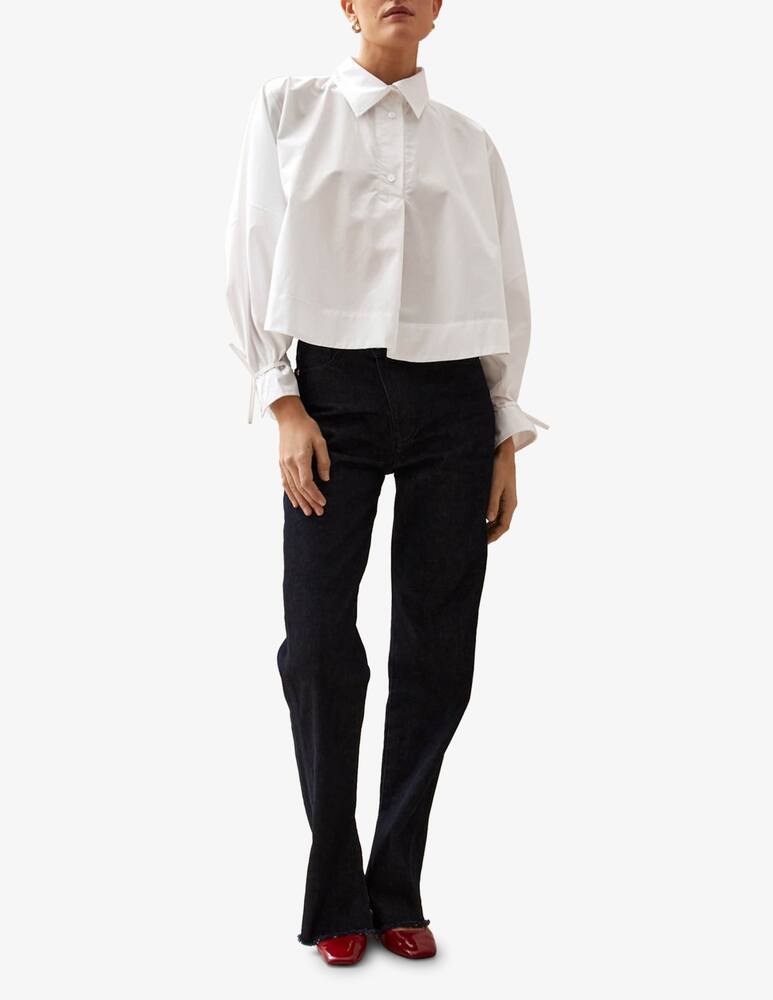 rinascente Alohas Adara crop shirt