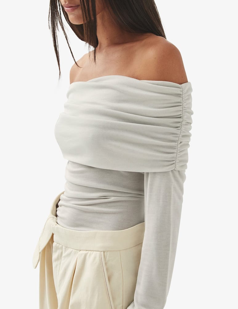Alohas Top Emica con scollo bardot - immagine 4 Alohas Top Emica con scollo bardot - immagine 4
