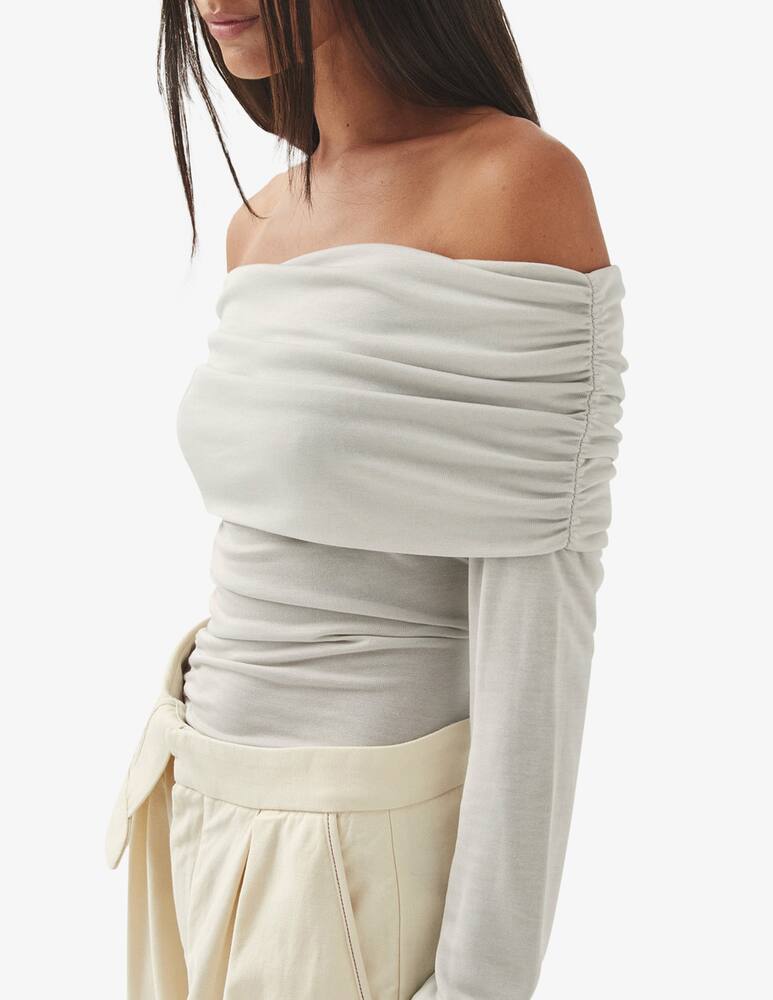 rinascente Alohas Top Emica con scollo bardot