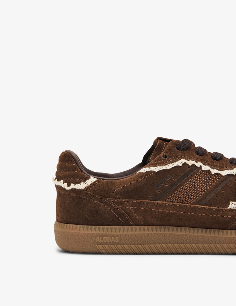 Alohas Sneakers in pelle con crochet - immagine 3
