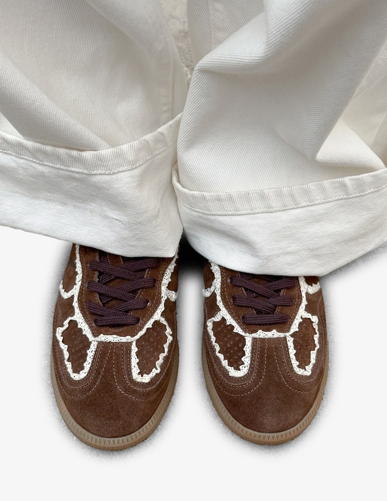 Alohas Sneakers in pelle con crochet - immagine 4