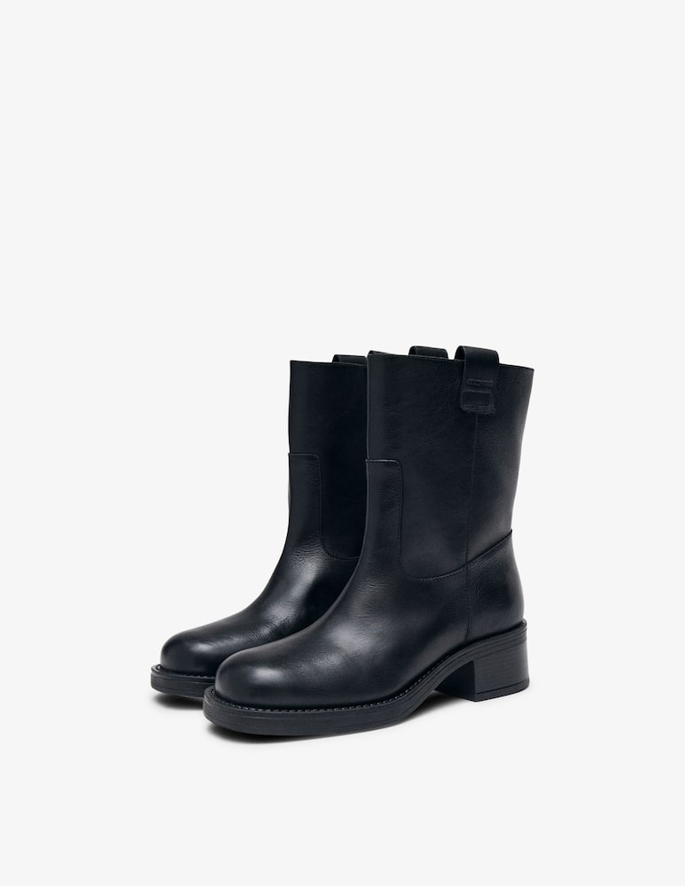 rinascente Alohas Rajan leather biker boots