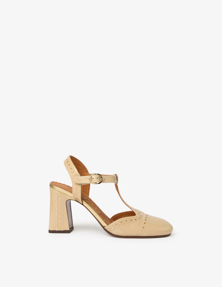 rinascente Chie Mihara Mira block heeled shoes