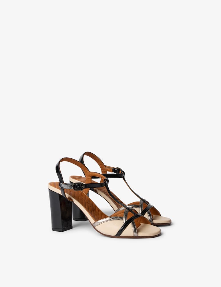 rinascente Chie Mihara Patent t-bar heel sandals
