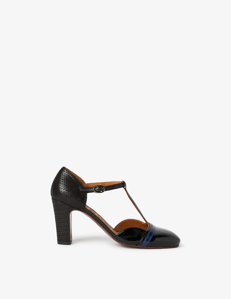 rinascente Chie Mihara T-bar patent leather pumps Maver