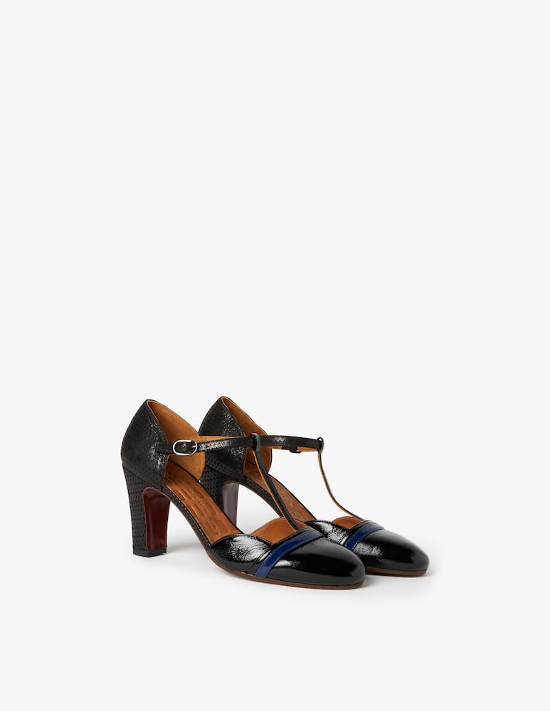rinascente Chie Mihara T-bar patent leather pumps Maver