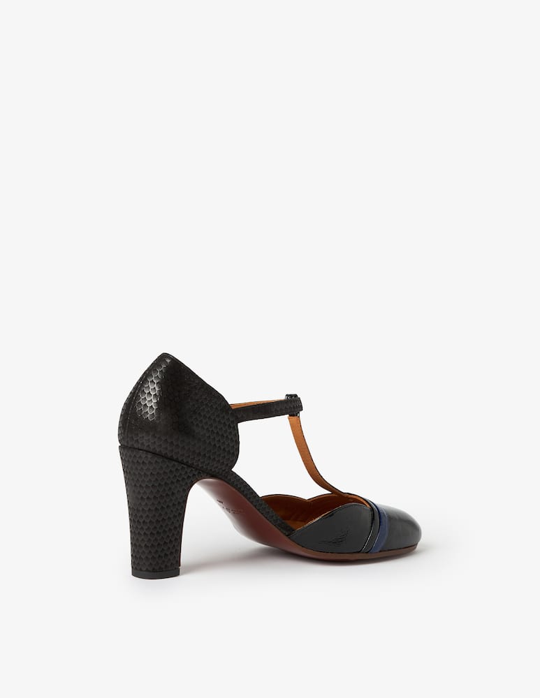 rinascente Chie Mihara T-bar patent leather pumps Maver