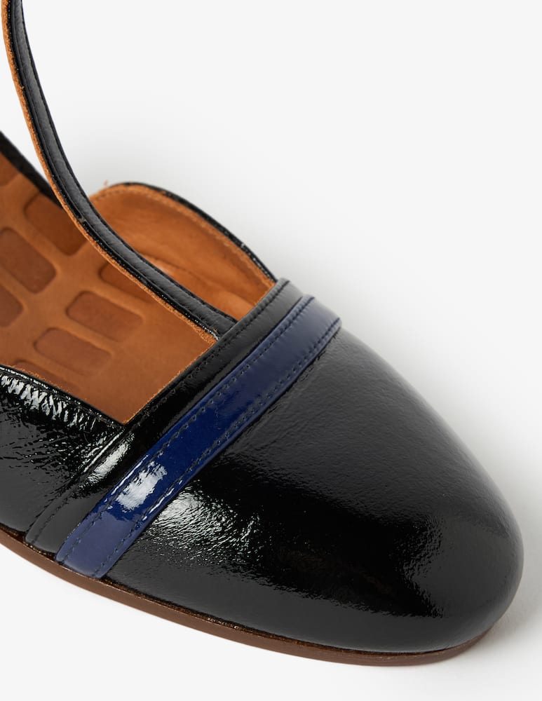 rinascente Chie Mihara T-bar patent leather pumps Maver