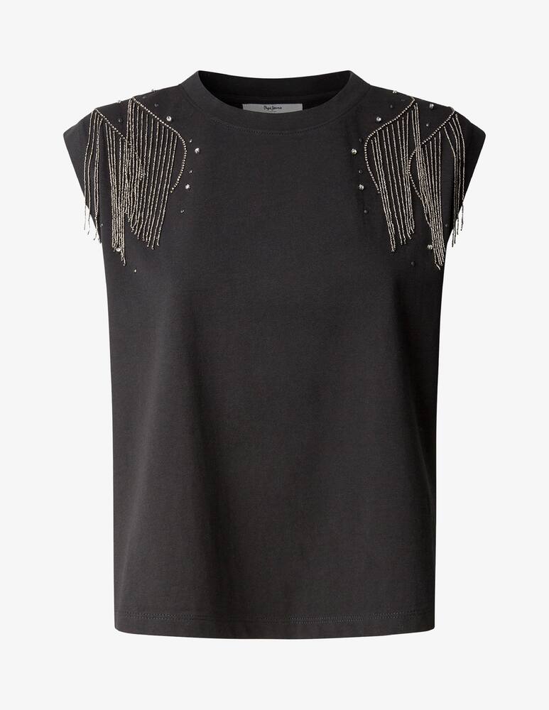 rinascente Pepe Jeans Lydia embellished tank top