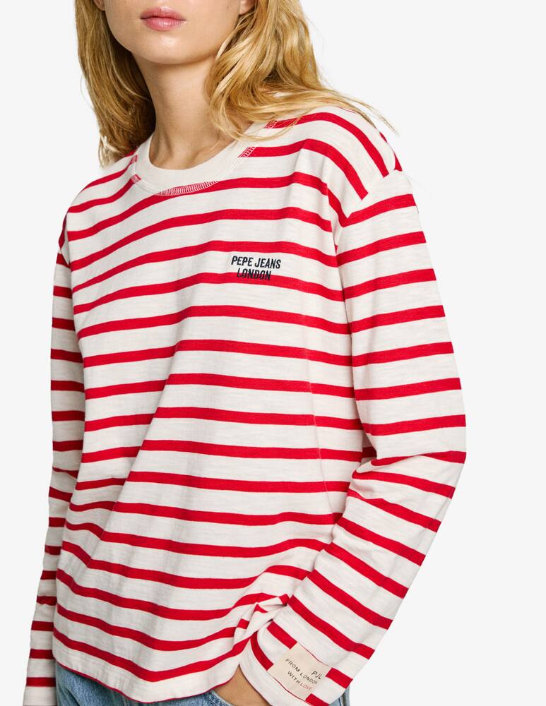 rinascente Pepe Jeans Rio striped t-shirt