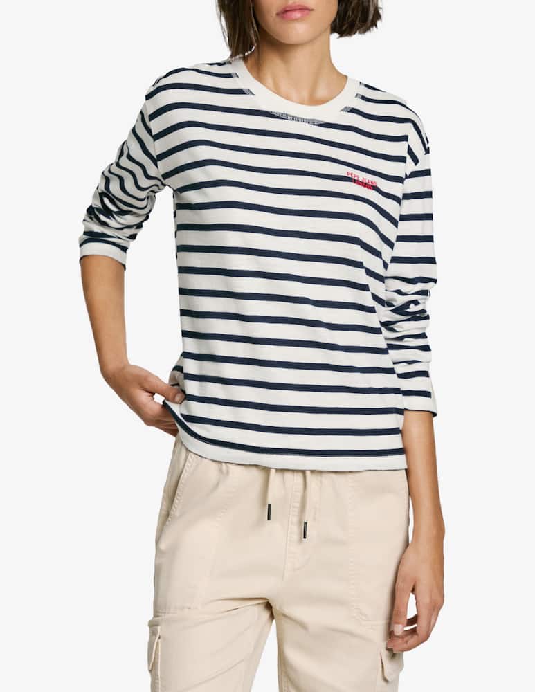 Pepe Jeans Maglia righe Rio - immagine 1 Pepe Jeans Maglia righe Rio - immagine 1