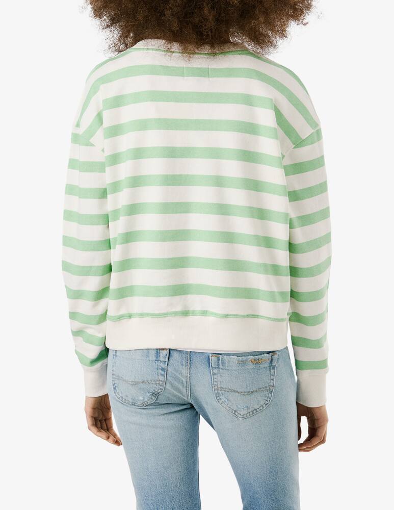 rinascente Pepe Jeans Anna striped sweatshirt