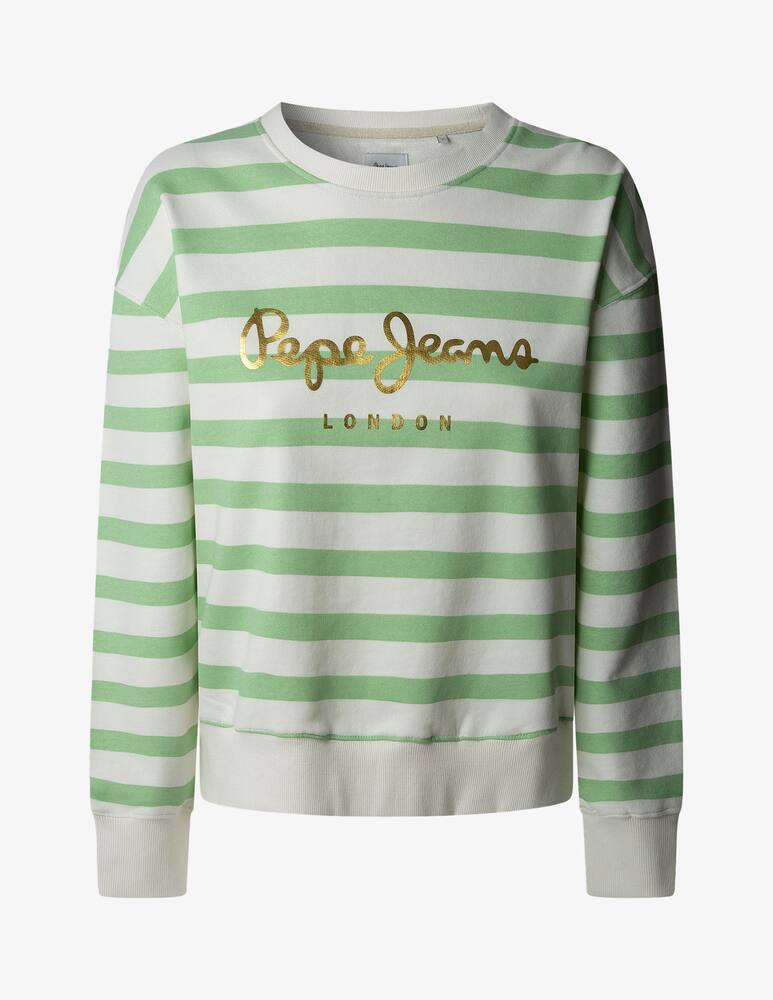 rinascente Pepe Jeans Anna striped sweatshirt