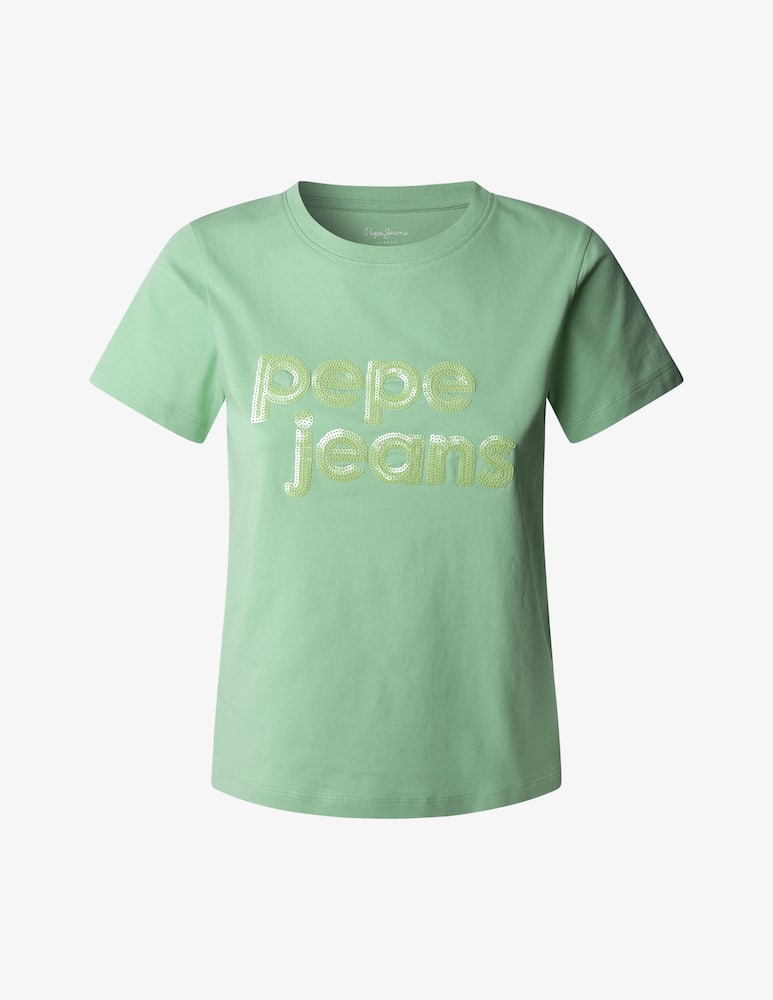 rinascente Pepe Jeans Aria sequin t-shirt