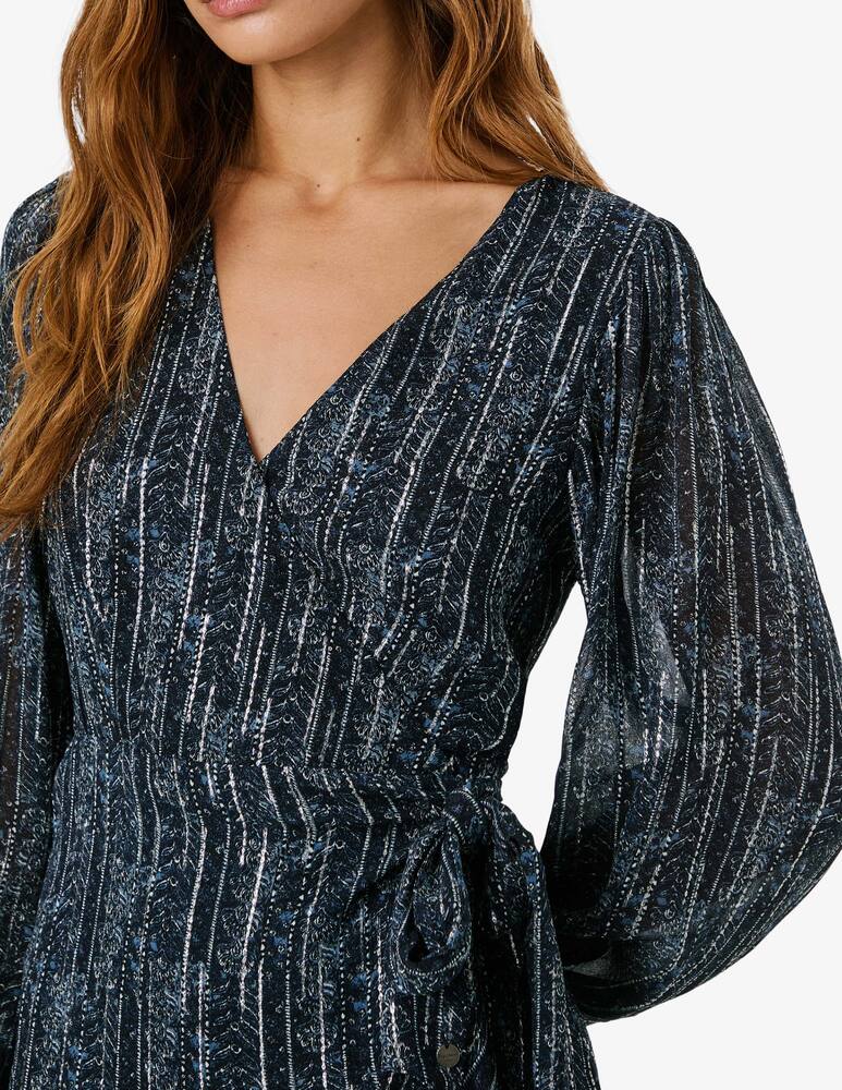 rinascente Pepe Jeans Maisa wrap dress