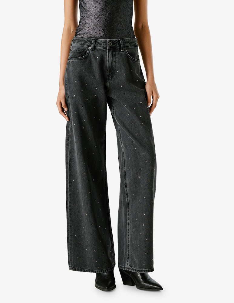 Pepe Jeans Jeans wide leg sparkle - immagine 1 Pepe Jeans Jeans wide leg sparkle - immagine 1
