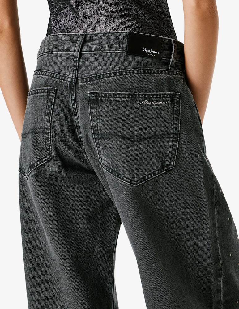 Pepe Jeans Jeans wide leg sparkle - immagine 4 Pepe Jeans Jeans wide leg sparkle - immagine 4