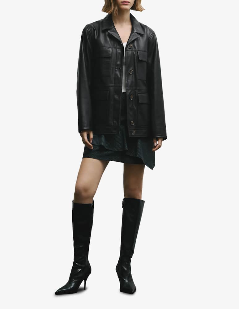 Pepe Jeans Giacca in pelle Philippa - immagine 2 Pepe Jeans Giacca in pelle Philippa - immagine 2