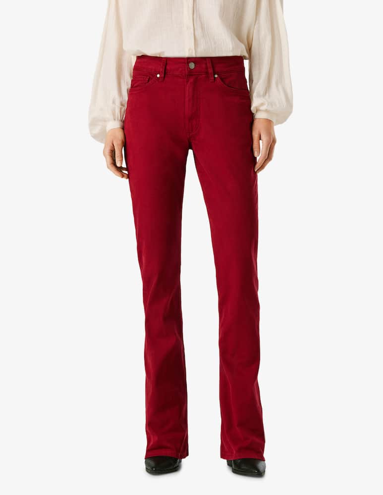 Pepe Jeans Mid rise flare trousers - picture 1 Pepe Jeans Mid rise flare trousers - picture 1
