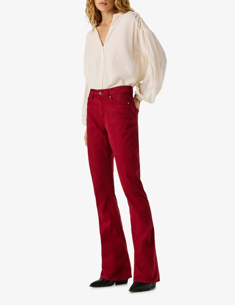 Pepe Jeans Mid rise flare trousers - picture 2 Pepe Jeans Mid rise flare trousers - picture 2
