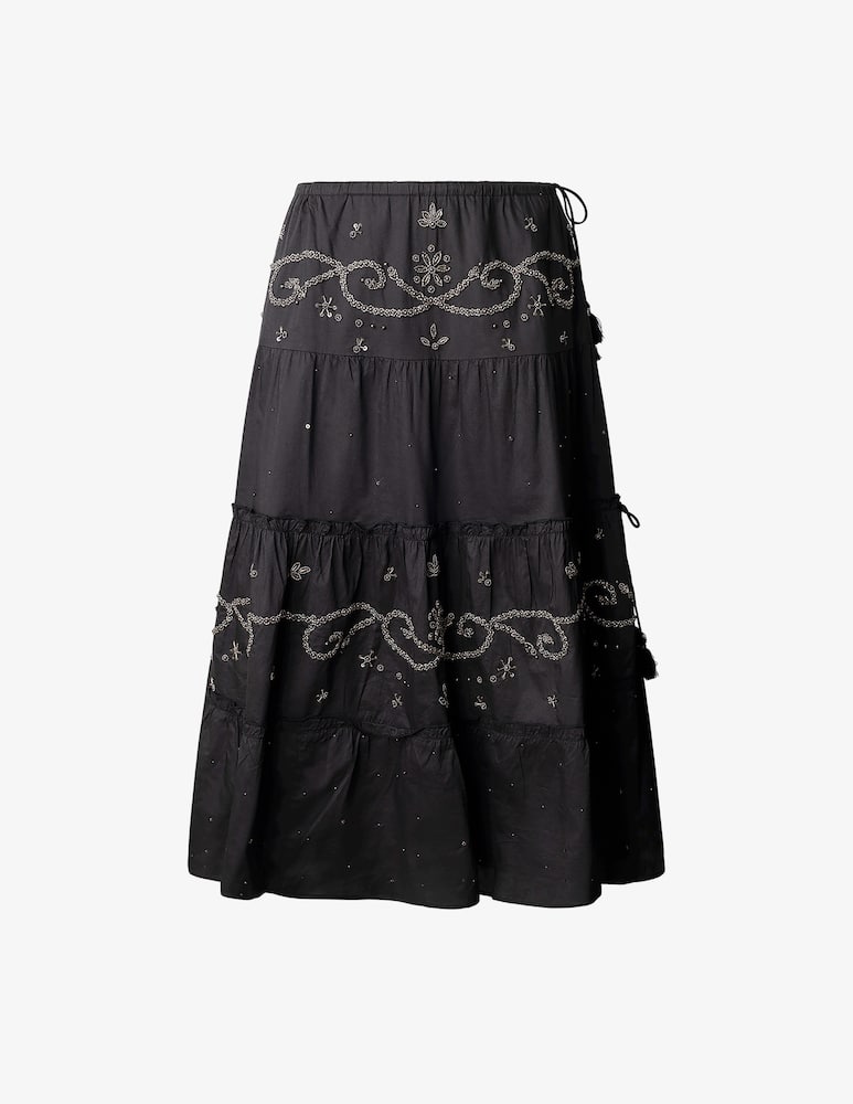 rinascente Pepe Jeans Gonna midi ricamata Emilia