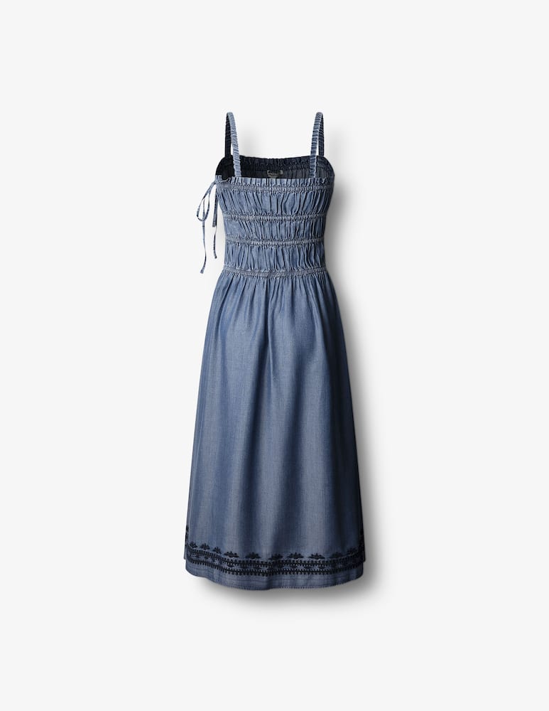rinascente Pepe Jeans Cass tencel dress