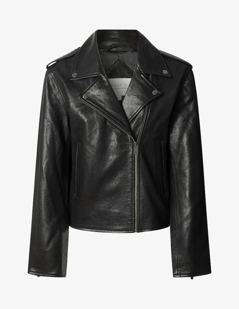 rinascente Pepe Jeans Holly faux leather jacket