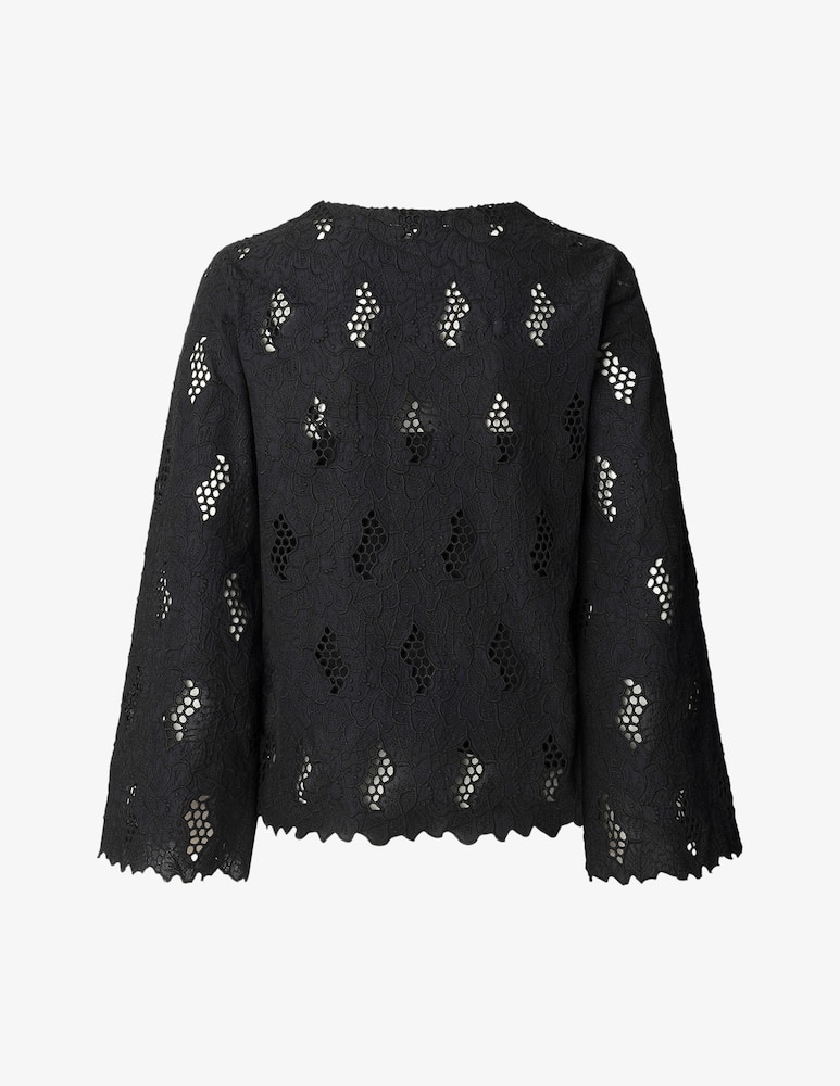 rinascente Pepe Jeans Elliyan lace blouse