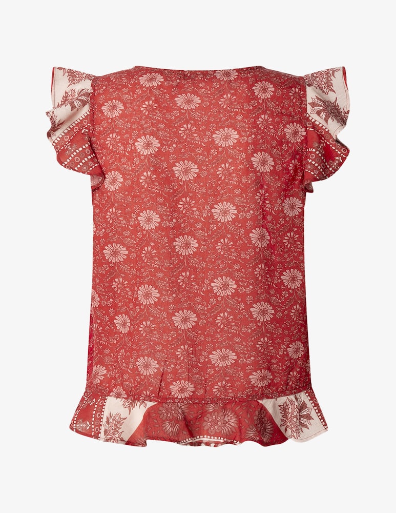 rinascente Pepe Jeans Cristal ruffle blouse