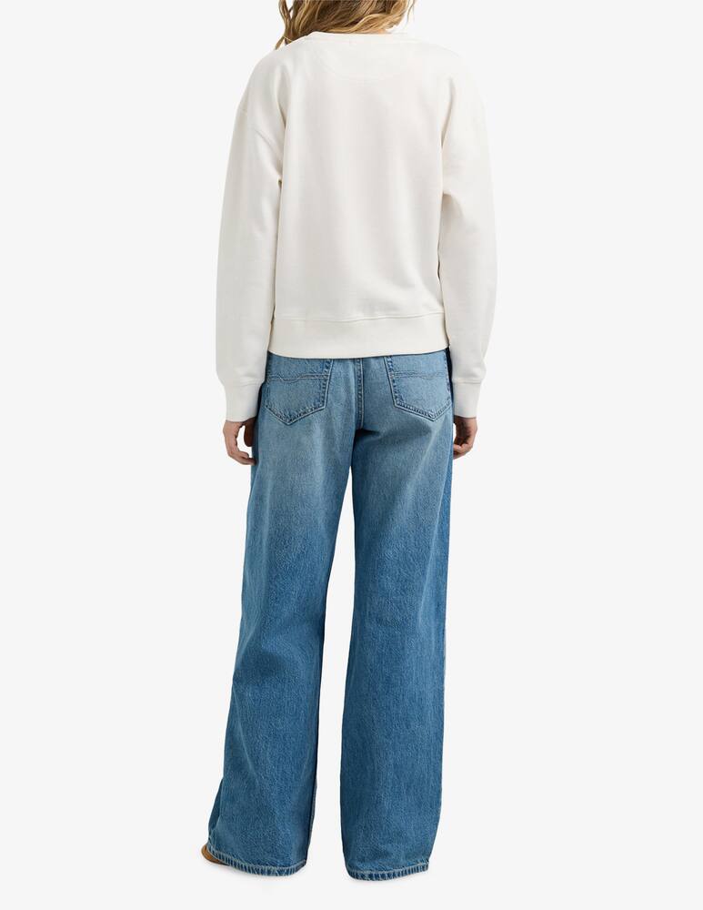 rinascente Pepe Jeans Felpa con logo Celeste