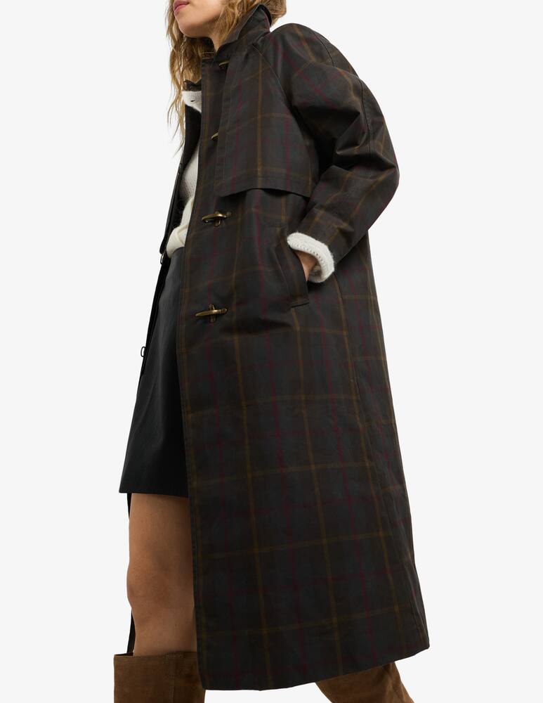 Pepe Jeans Cappotto lungo a quadri Lili - immagine 2 Pepe Jeans Cappotto lungo a quadri Lili - immagine 2
