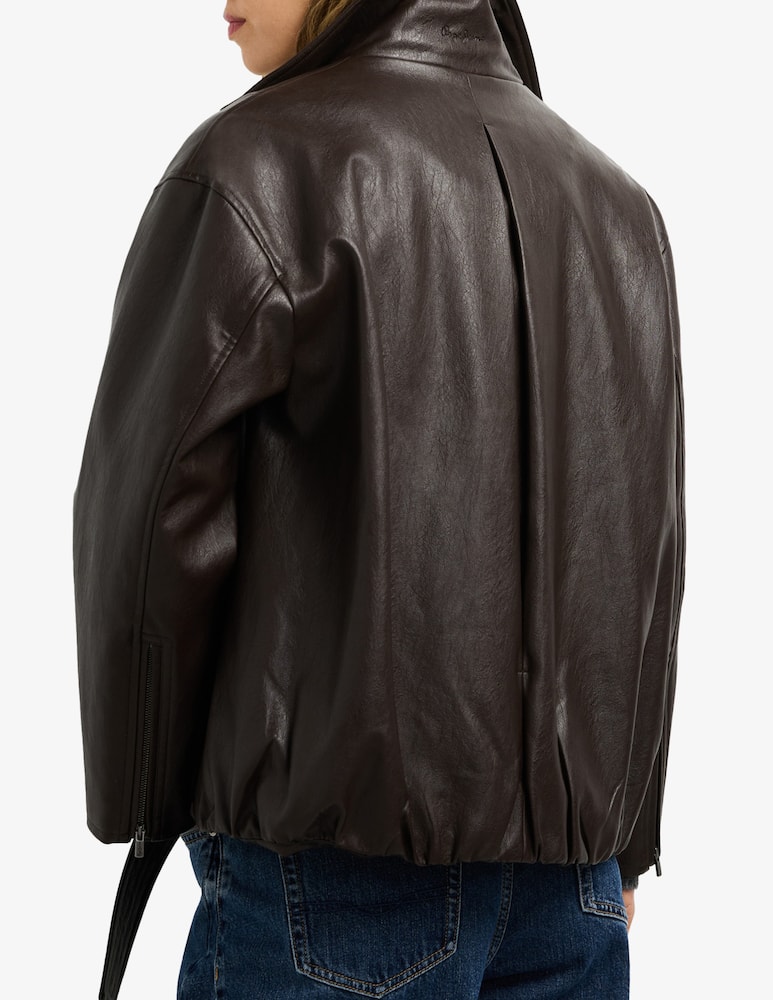 rinascente Pepe Jeans Faux leather jacket Lina