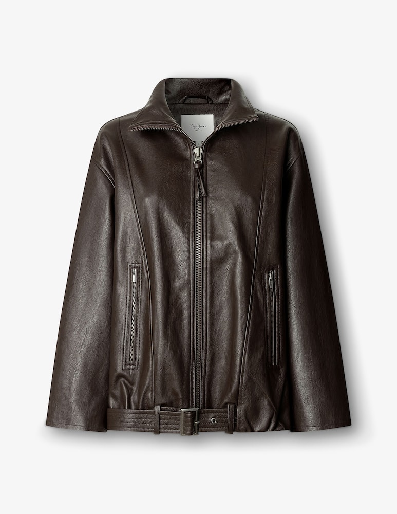 Pepe Jeans Faux leather jacket Lina - picture 5 Pepe Jeans Faux leather jacket Lina - picture 5